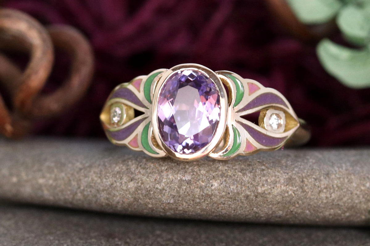 The Violet Setting – Holly Hague Design